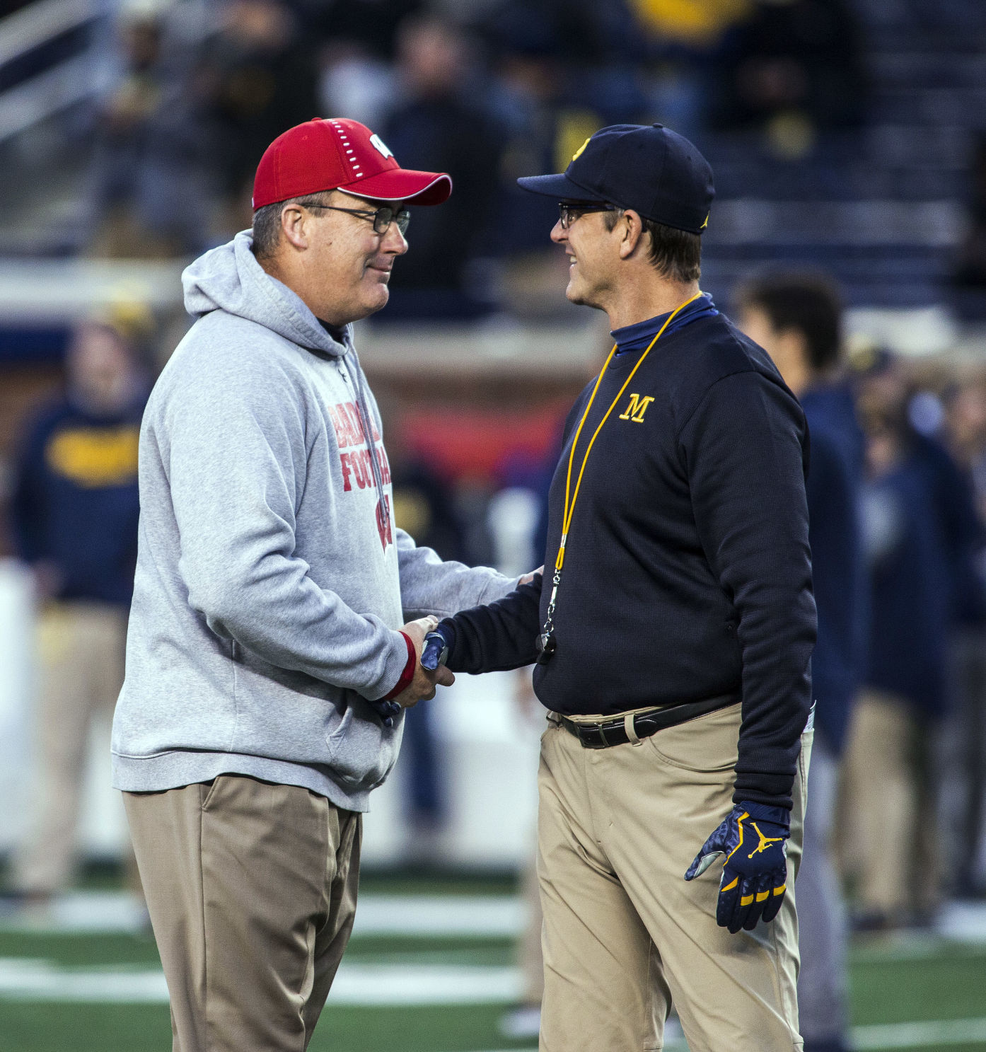 Wolverines 38, Badgers 13